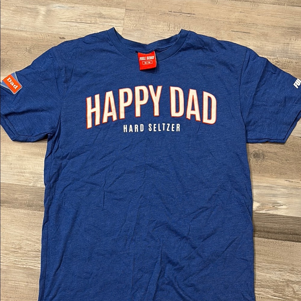 Happy Dad Blue T-Shirt